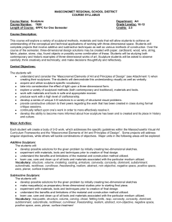 Sculpture - Masconomet Regional School District