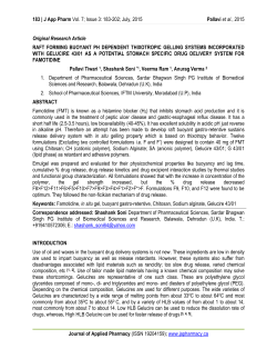 raft forming buoyant ph dependent thixotropic gelling systems