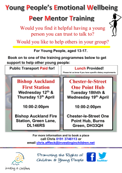 Bishop Auckland First Station Would you find it helpful having a