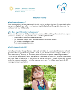Tracheostomy
