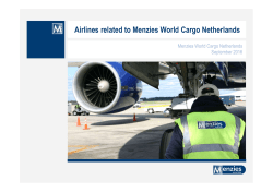 Carriers - Menzies Aviation