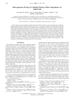 Heterogeneous Drying of Colloidal Polymer Films
