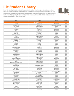 iLit Student Library