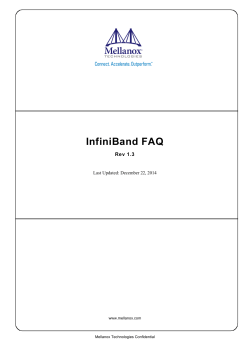 InfiniBand FAQ
