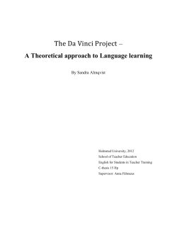 The Da Vinci Project
