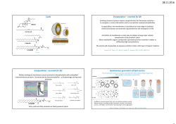 MOL WS 2016 Handout T2B Lipids Primordial Soup