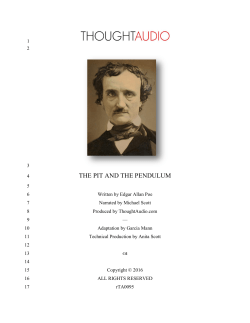 the pit and the pendulum