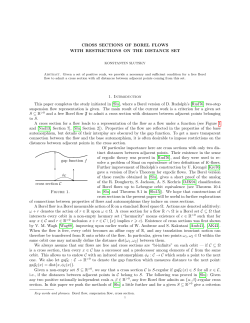 Cross sections of Borel flows with restrictions on the distance set