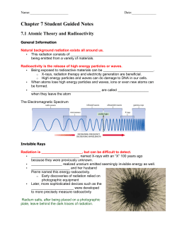 Chapter 7 Student Guided Notes