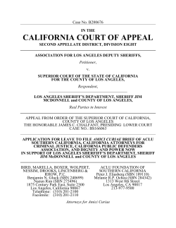 california court of appeal - ACLU of Southern California