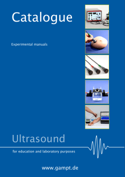 Experiment guides