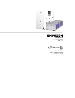 CommerCial R-410A Refrigerant 7-25 Tons Submittal Data English