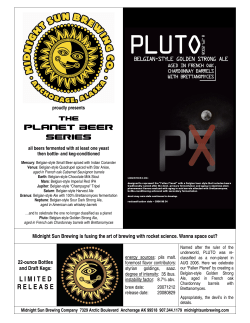 PLUTO Belgian-style Golden Strong Ale