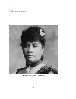 Enthrallingly Exotic: Victoria and Liliuokalani