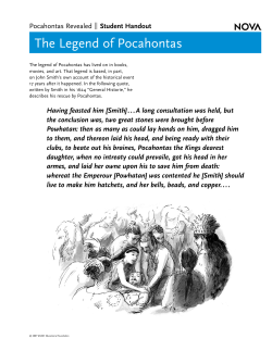 The Legend of Pocahontas