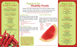 Lead and Nutrition - Delaware County Public Health