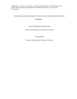 Simulating the referential properties of Dutch, German and English