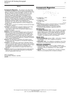 Esomeprazole Magnesium