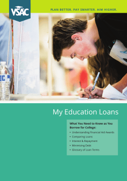 My Education Loans