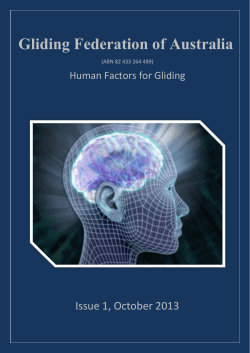 GFA Human Factors Issue 1