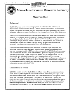 Massachus etts Water Resources Authority