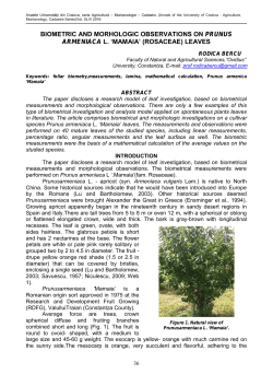 introduceţi titlul lucrării - Annals of the University of Craiova