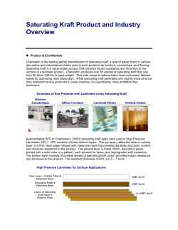 Saturating Kraft Product and Industry Overview
