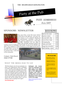 Party at the Pub - The Highwayman Hotel