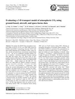 Evaluating a 3-D transport model of atmospheric CO2 using ground