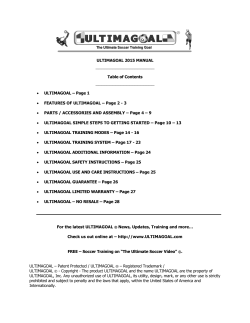 ULTIMAGOAL - Litania Sports Group