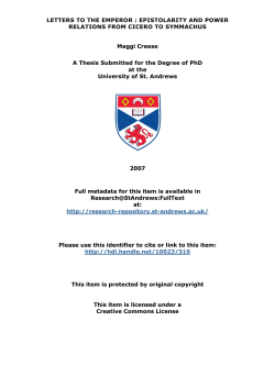 MaggiCreesePhDThesis - St Andrews Research Repository