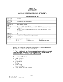 Lab Packet - Seattle Central College