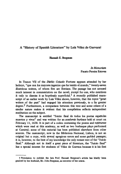 pdf A "History of Spanish Literature" by Luis V&eacute;lez de Guevara