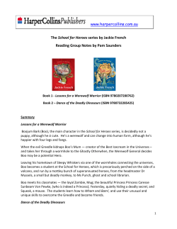 School for Heroes series - HarperCollins Children`s Books