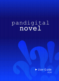 Pandigital Novel User Guide