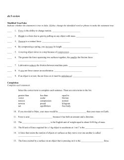 Ch 5 review study guide