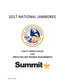 2017 NSJ Utility Vehicle Rules