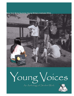 Summer Young Writers Anthology