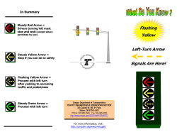 Flashing Yellow Left