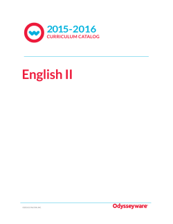 English II - Amazon Web Services