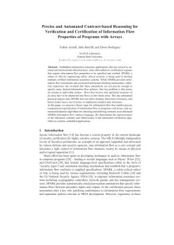 Precise and Automated Contract-based Reasoning for