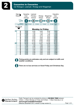 Route 2 public bus timetable
