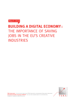 Building a Digital Economy : The Importance of Saving Jobs in the