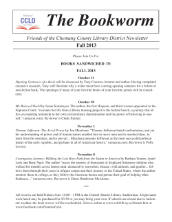 Fall 2013 - Chemung County Library District