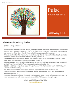 November Pulse - Parkway United Church of Christ