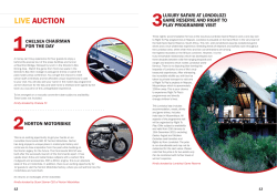 live auction - Right To Play UK