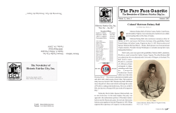 Colonel Mottrom Dulany Ball - Historic Fairfax City, Inc.