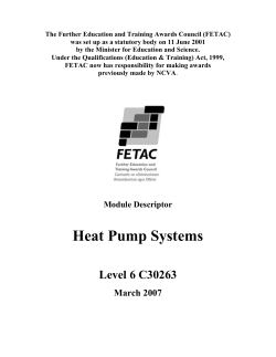 Heat Pump Systems