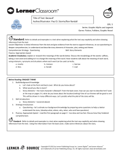 Beowulf - Graphic Myths and Legends) - CCSS