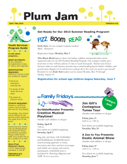 Plum Jam - Helen Plum Library